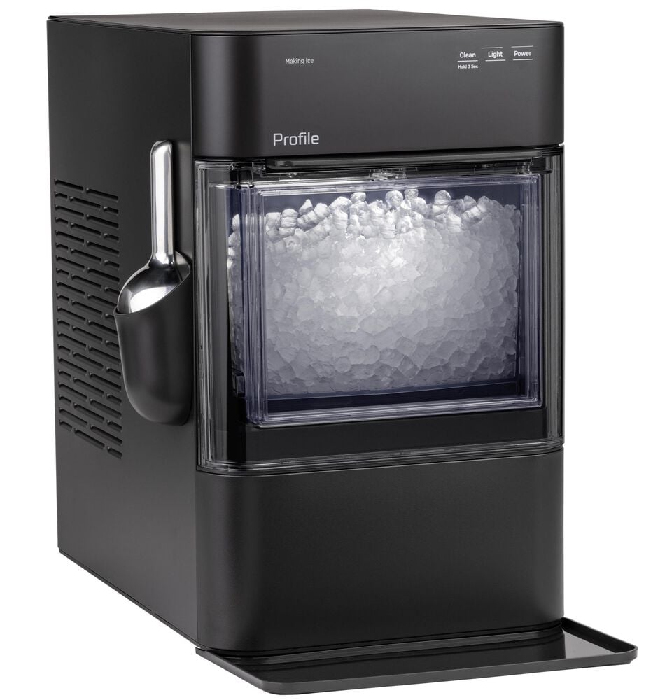 GE Profile Opal 2.0 Ultra Nugget Ice Maker with Scale Inhibiting Filter in Carbon Black, , large