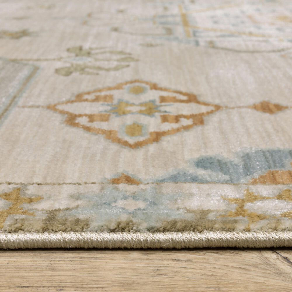 Oriental Weavers Maeve Beige and Grey 9&#39;10&quot; x 12&#39;10&quot; Area Rug, , large