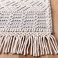 Safavieh Natura NAT852A 6" Square Ivory and Grey Area Rug, , large