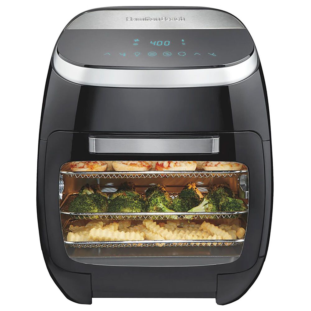Hamilton Beach 11 Quart Digital Air Fryer Oven with Rotisserie in Gray, , large