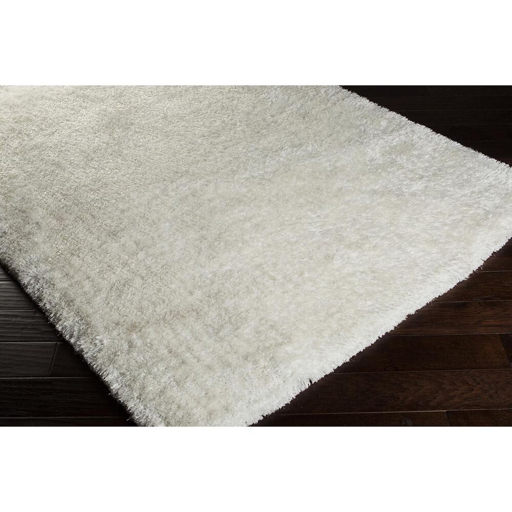 Surya Grizzly GRIZZLY-9 5&#39; x 8&#39; White Area Rug, , large