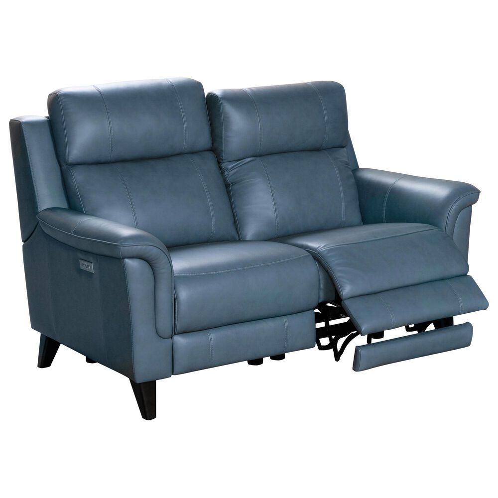 Barcalounger Kester Power Loveseat in Masen Bluegray, , large