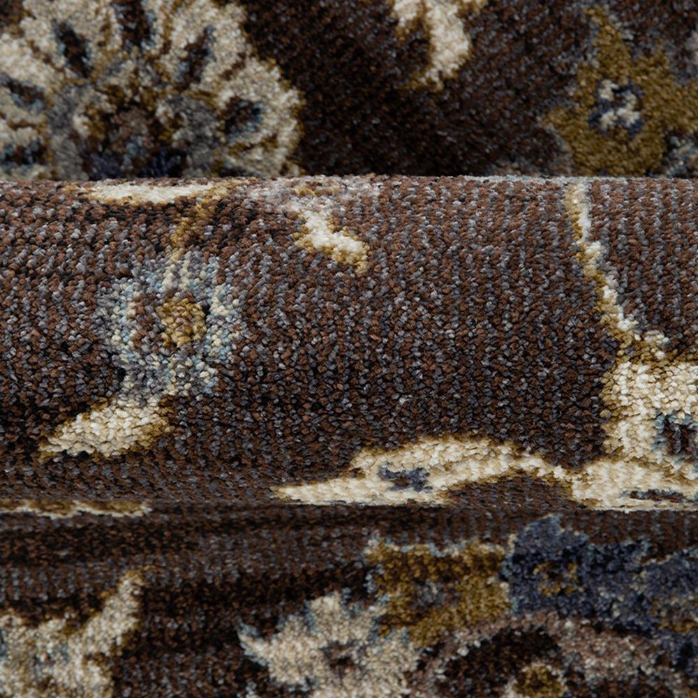 Amer Rugs Jordan 7&#39;10&quot; x 10&#39;2&quot; Brown Area Rug, , large