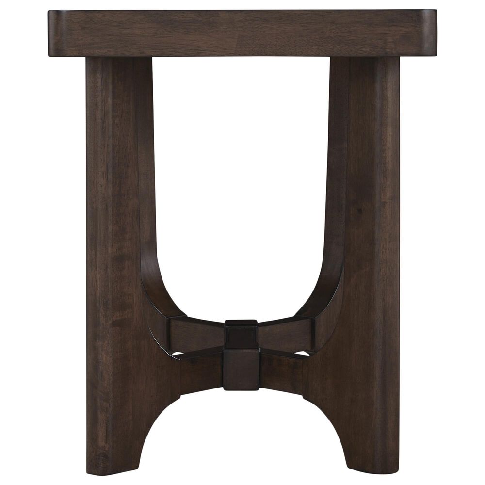 Ashley Korestone End Table in Dark Brown, , large