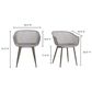 Moe"s Home Collection Patio Chair S/2, , large