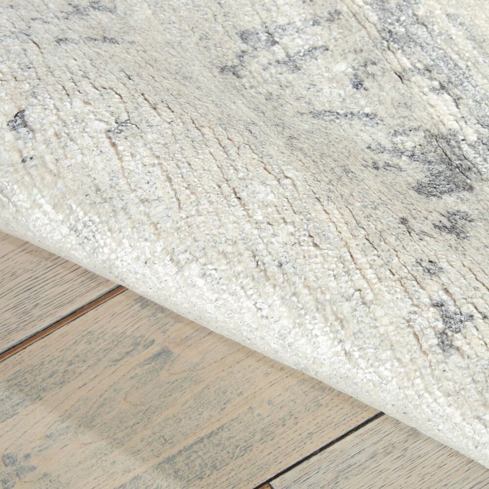 Nourison Silk Shadows 2&#39; x 3&#39; Sterling Area Rug, , large