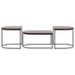 Ashley Vanmore Occasional Table Set in Dark Brown and Bronze (Set of 3), , large