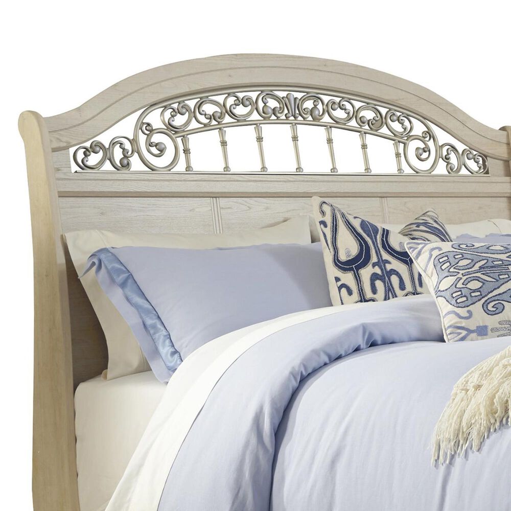 Signature Design by Ashley Catalina Queen Sleigh Bed in Antique White