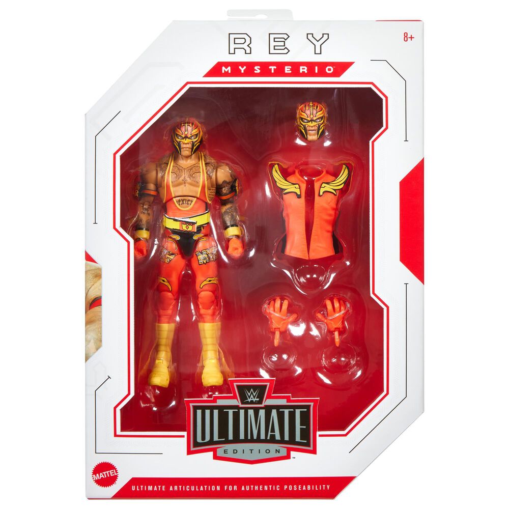WWE Ultimate Edition Action Figure - Rey Mysterio in Multicolor, , large
