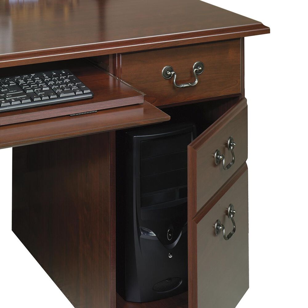 Sauder Executive Desk in Cherry NFM