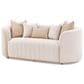 Vista Haus Ariana Stationary Loveseat in Beige Velvet, , large
