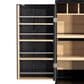 HOMLUX HOMLUX 78.2" Tall Farmhouse Kitchen Pantry Cabinet with 8 Door Shelves, Storage Cabinet with 4 Adjustable Shelves, Hidden Drawer, Wine Rack, Versatile Cupboard for Kitchen, Dining & Bathroom, Ash Black, , large