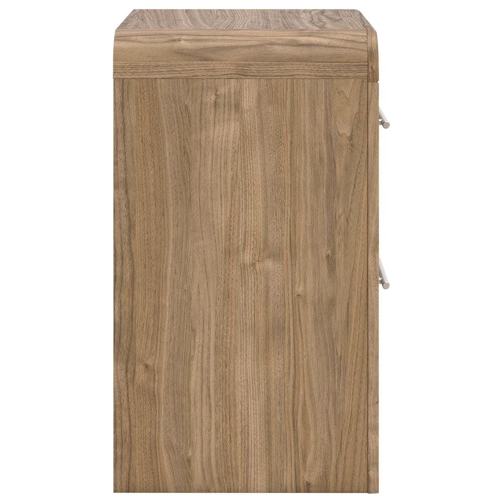 Ashley Gramburg 5 Piece King Panel Bedroom Set in Warm Brown, , large
