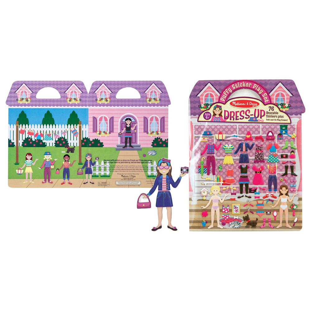 Melissa & Doug Puffy Stickers DressUp Play Set Nebraska Furniture Mart