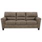 Ashley Navi Stationary Sofa and Loveseat Set in Fossil, , large