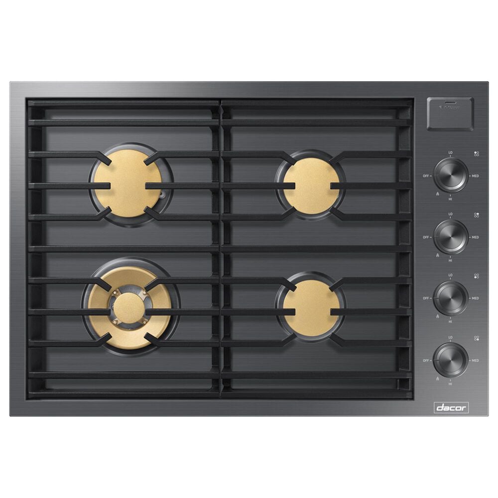 Dacor Modernist 30&quot; Gas Cooktop in Graphite Stainless Steel, , large