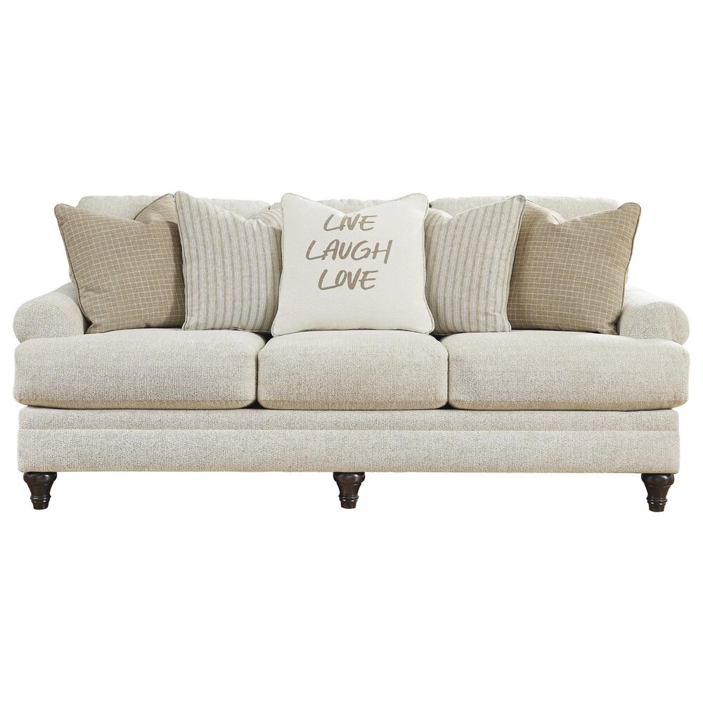 Ashley Valerani Stationary Sofa in Sandstone, , large
