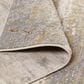 Feizy Aura 3567F 6"7" x 9"6" Beige and Gold Area Rug, , large