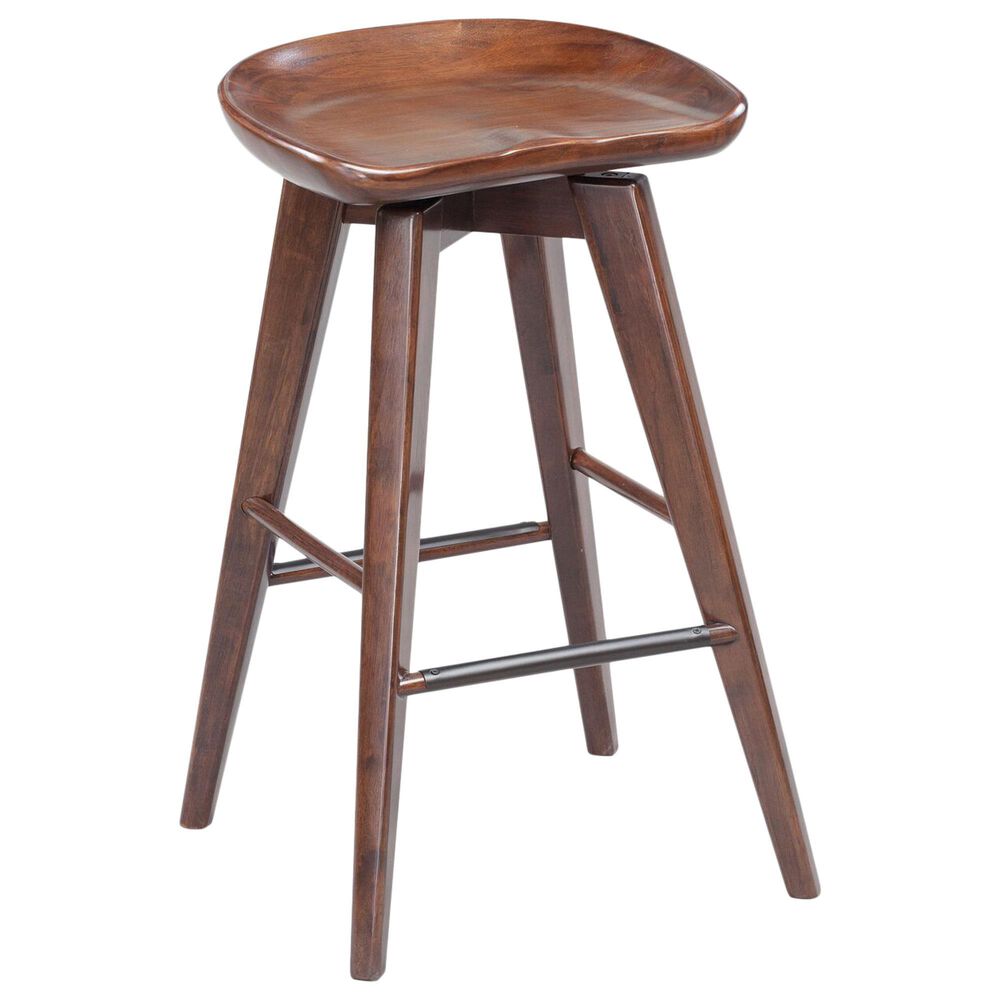 Boraam Industries Bali 24" Swivel Counter Stool in Cappuccino, , large