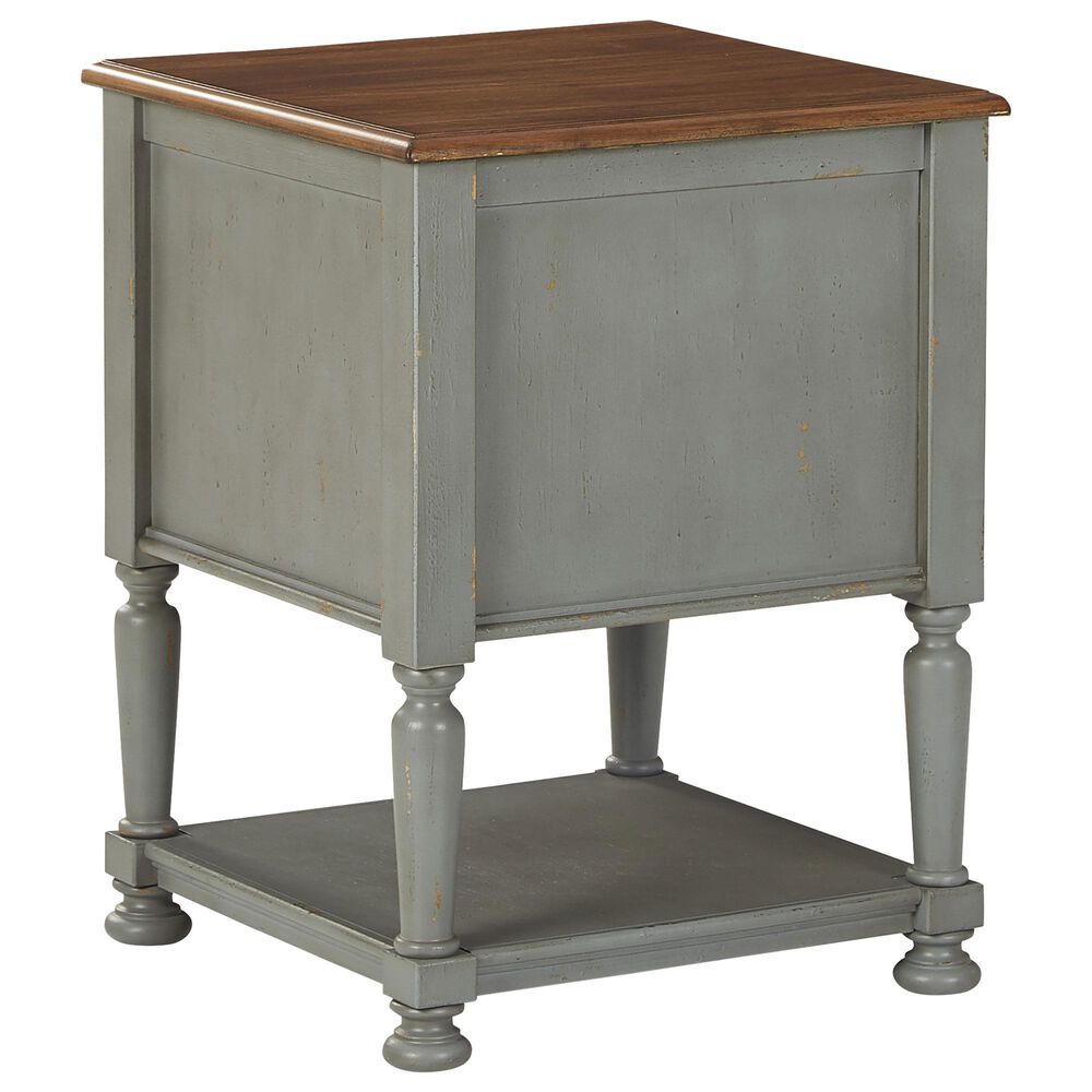 Ashley Mirimyn Accent Cabinet in Antiqued Gray, Brown and Clear, , large