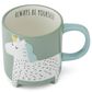 Lifetime Brands 16 Oz Figural Unicorn Be Yourself Mug in Green, , large