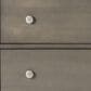 Foundations Worldwide Harmony 3-Drawer Dresser with Changing Table Topper in Dapper Gray, , large