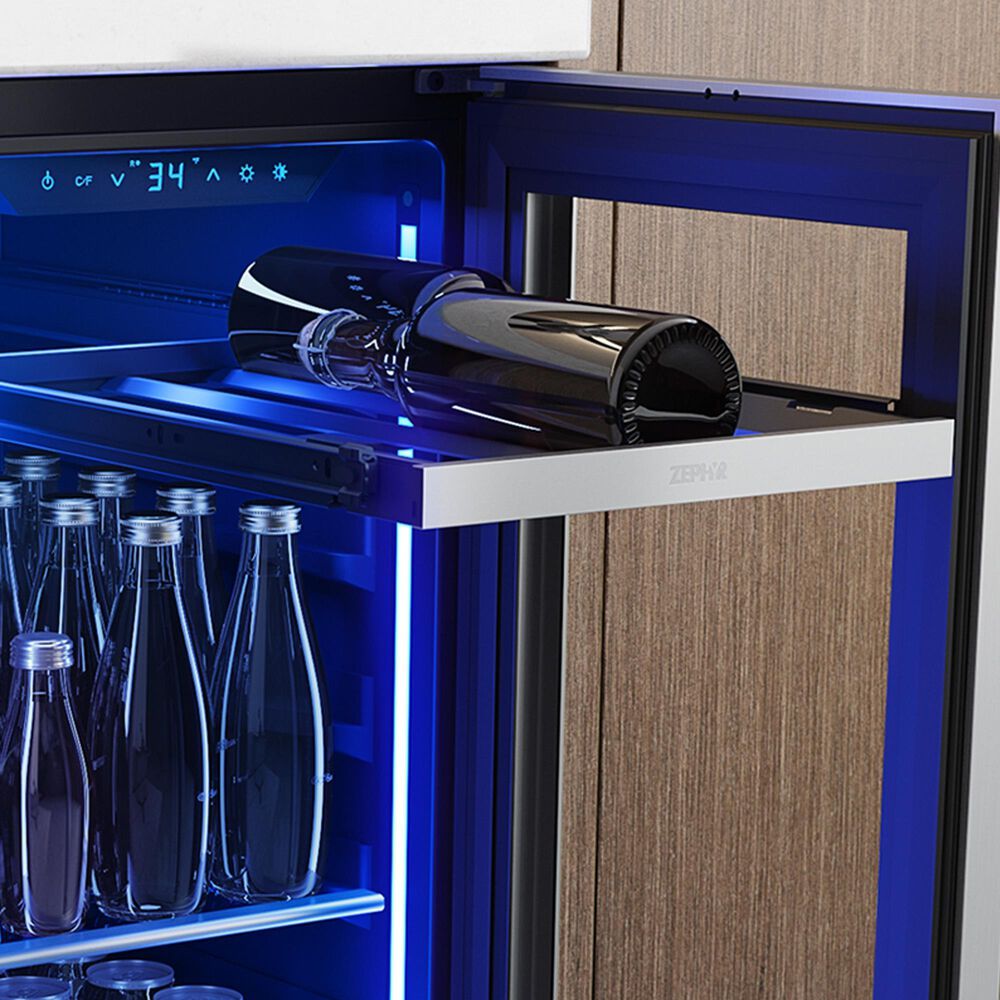 Zephyr 3.4 Cu. Ft. Single Zone Beverage Cooler in Stainless Steel, , large