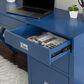 Linon Home Decor Peggy Side Storage Desk in Navy, , large