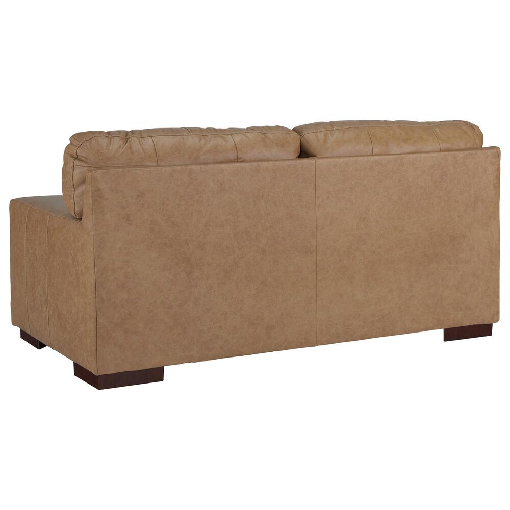 Signature Design by Ashley Lombardia Stationary Loveseat in Tumbleweed, , large