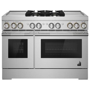 Jenn-Air Rise 48" Dual Fuel Professional Range in Stainless Steel, , large