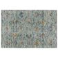 Dalyn Rug Company Silk Road Denim, Sky, Gray, Gold, Ivory and Fern 1"8" x 2"6" Area Rug, , large