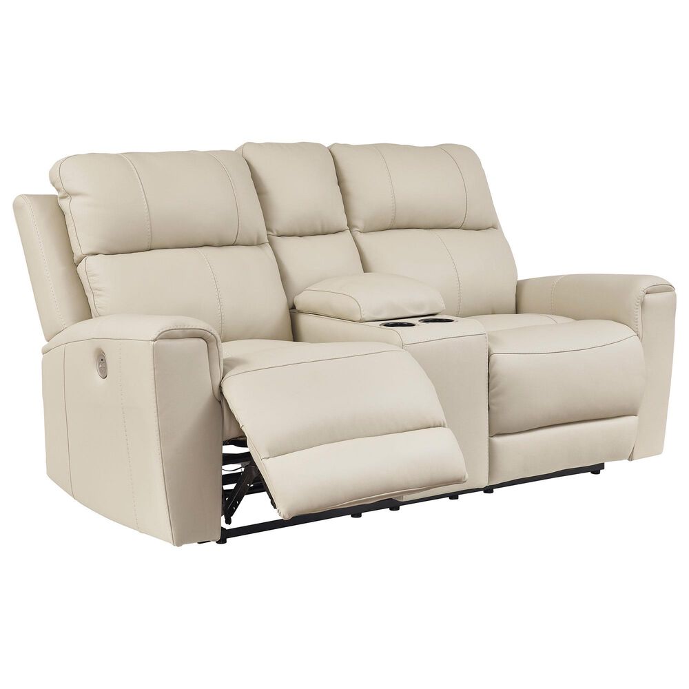 Ashley Dahlmoore Power Reclining Loveseat in Almond, , large