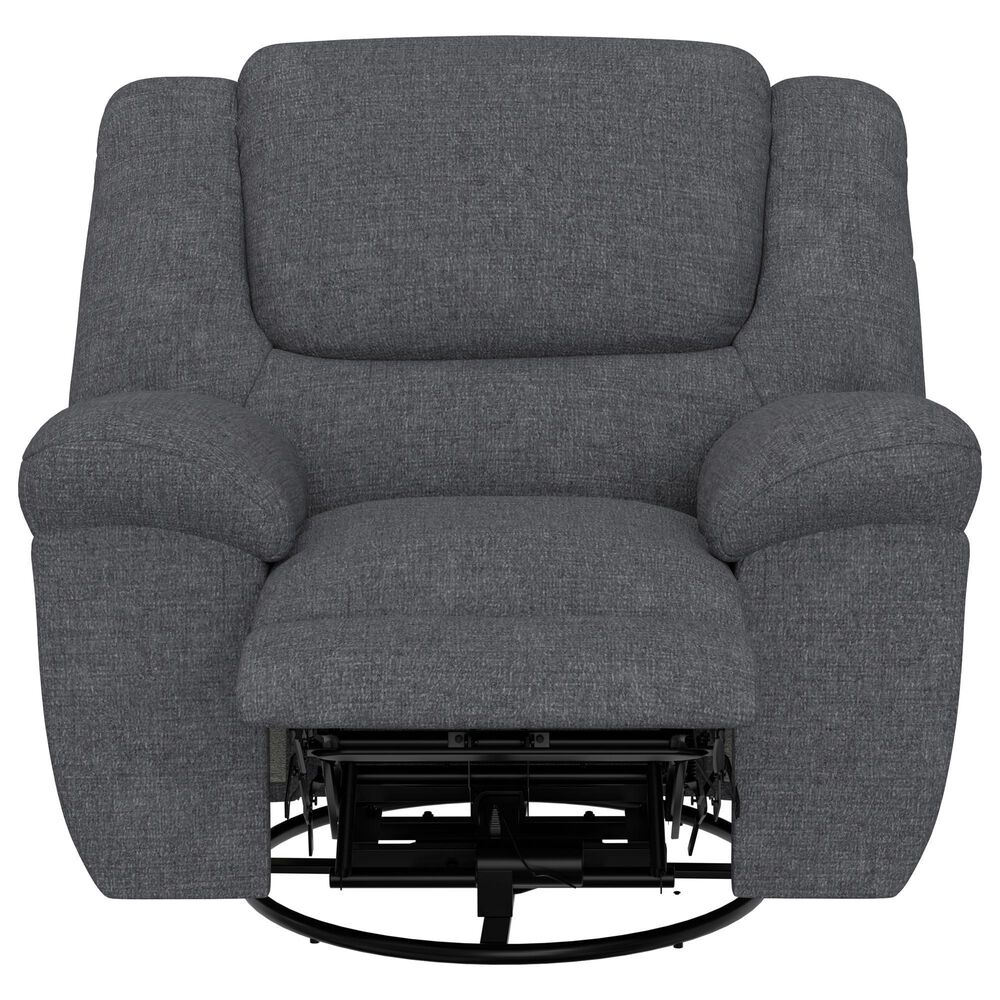 Catnapper Trifecta Swivel Rocker Recliner in Smoke, , large