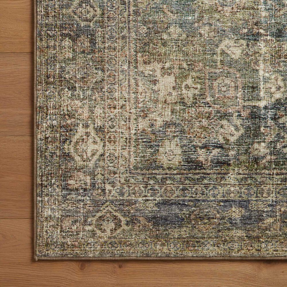 Amber Lewis x Loloi Morgan 7&#39;3&quot; x 9&#39;3&quot; Spice and Lagoon Area Rug, , large