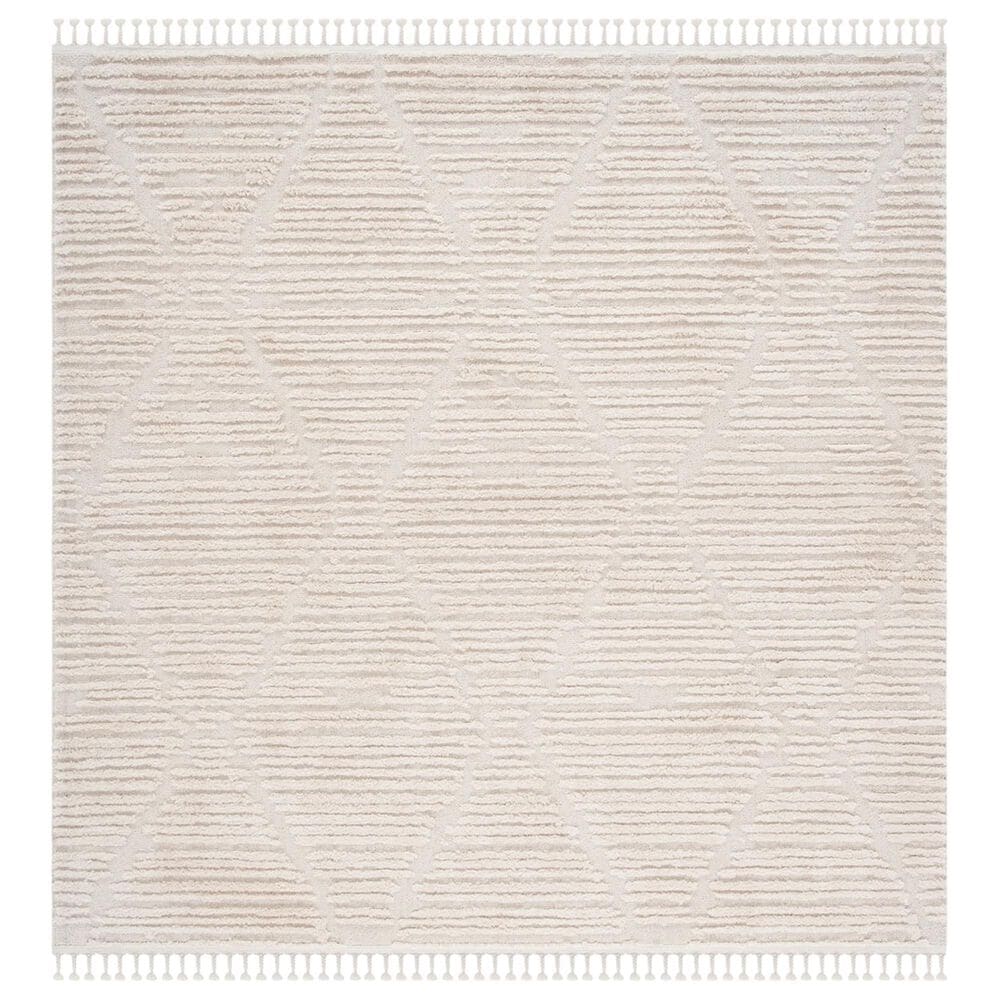 Safavieh Marrakesh 6"7" Square Beige Area Rug, , large