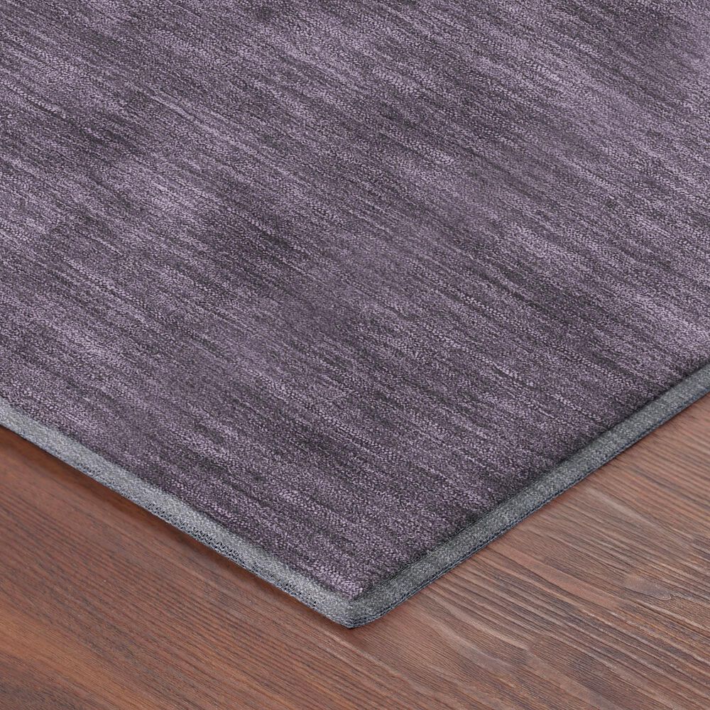 Dalyn Rug Company Soft Essentials Solid Plum 3' x 5' Area Rug, , large