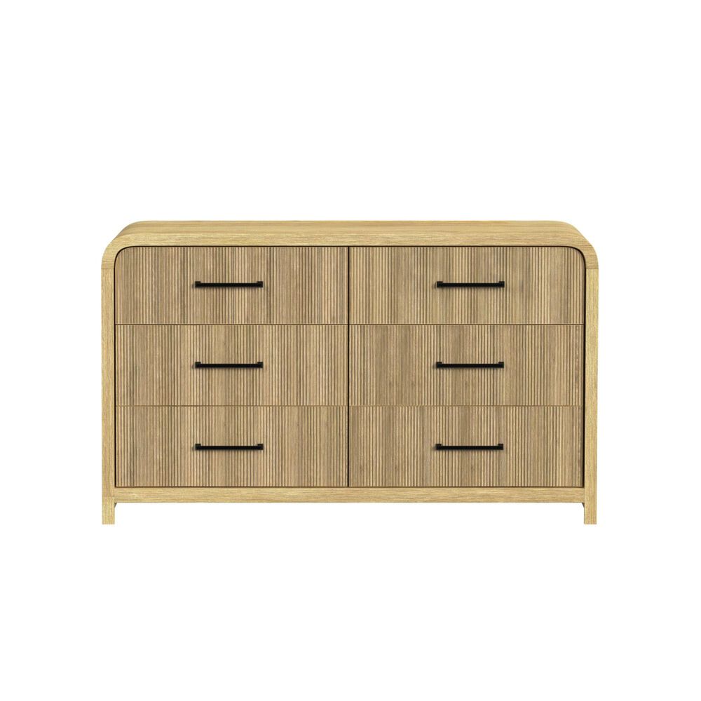 Mayberry Hill Ridgemont 3-Piece Queen Bedroom Set in Natural Brown, , large