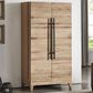 Imperial Fulton Bar Cabinet in Reclaimed Oak, , large