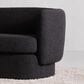 Moe"s Home Collection Koba Stationary Sofa in Black, , large