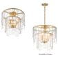 Maxim Lighting Warren 4-Light Semi-Flush in Gold Leaf, , large