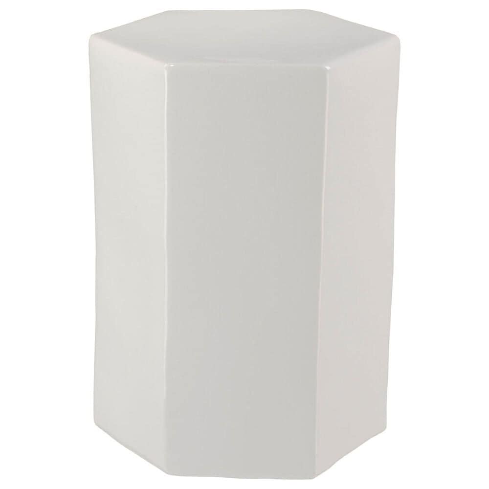 Splendor Living Kingsley Small Side Table in White, , large