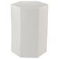 Splendor Living Kingsley Small Side Table in White, , large