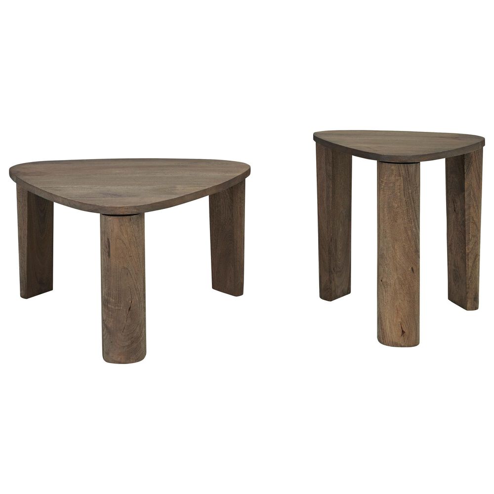 Ashley Reidport 2-Piece Accent Cocktail Table Set in Grayish Brown, , large