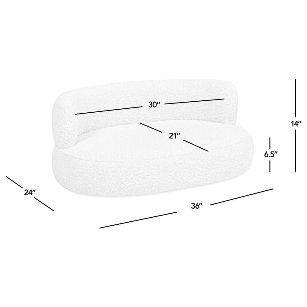 Jennifer Taylor Home Shep Dog Sofa Bed in Ivory White, , large