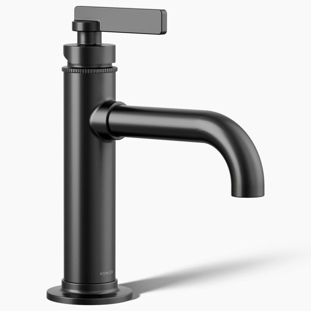 Kohler Castia Single-Handle Bathroom Sink Faucet in Matte Black, , large