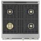 Monogram 30" Dual-Fuel Professional Range with 4 Burners in Stainless Steel, , large