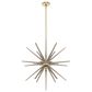Hunter Jupiter Star 18-Light Pendant in Alturas Gold, , large