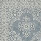 Safavieh Micro-Loop 2"3" x 7" Blue and Light Blue Runner, , large