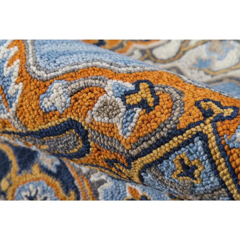 Momeni Ibiza IBI-01 6&#39; x 9&#39; Blue Area Rug, , large