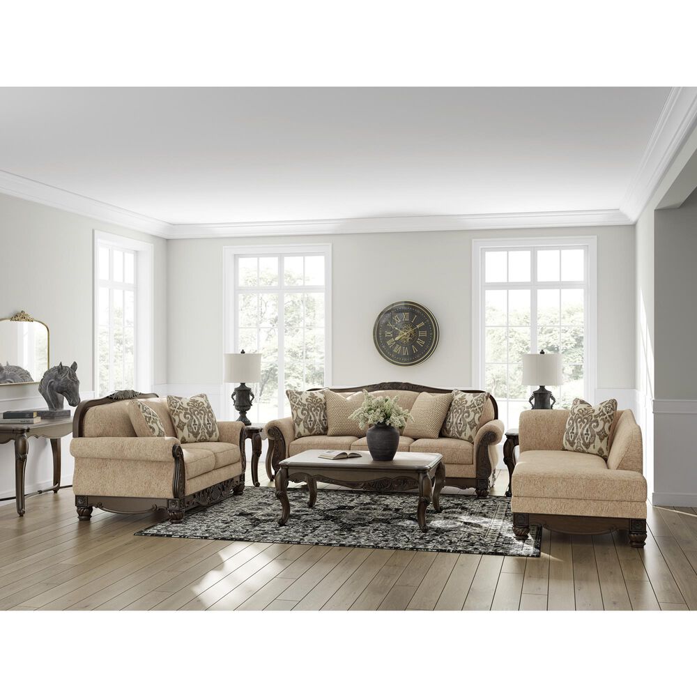 Ashley Chelsworth Stationary Sofa in Golden, , large